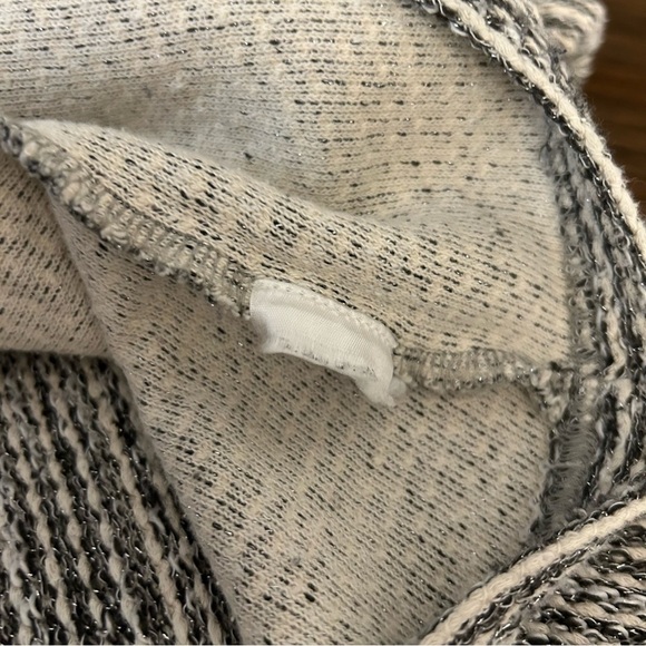 Meadow Rue Black and White Striped Tunic Size S - Picture 7 of 10